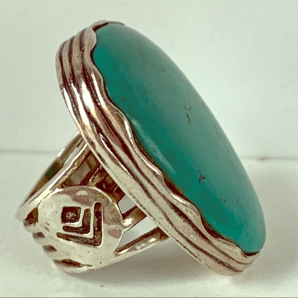 Silpada Jewelry - Silpada Tumbled Turquoise Cocktail Ring 925